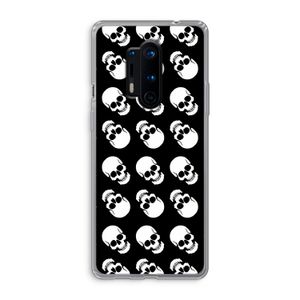 Musketon Skulls: OnePlus 8 Pro Transparant Hoesje