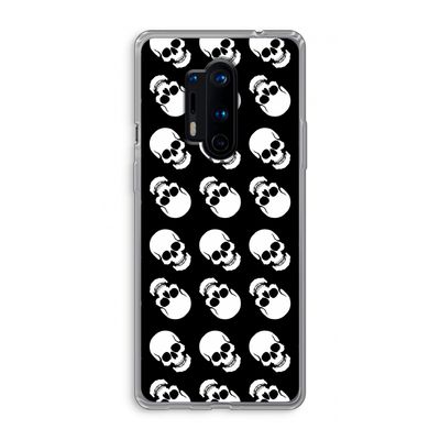 Musketon Skulls: OnePlus 8 Pro Transparant Hoesje