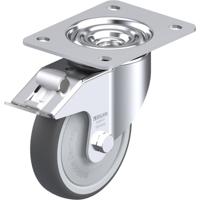 Blickle LK-PATH 125KF-3-FI Zwenkwiel met rem Wieldiameter: 125 mm Draagvermogen (max.): 250 kg 1 stuk(s)