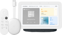 Google Chromecast HD met Google TV + Google Nest Hub 2 Charcoal - thumbnail