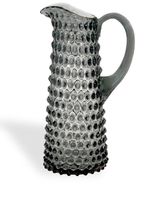 KLIMCHI grande carafe Hobnail en cristal - Noir - thumbnail