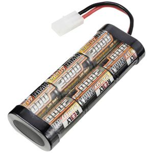 Reely NiMH accupack 7.2 V 2000 mAh Aantal cellen: 6 Stick Tamiya