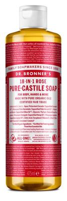 Dr Bronners Liquid soap roos