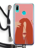 Woke up like this: Huawei P Smart (2019) Transparant Hoesje met koord