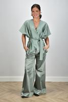 Sea Me Happy broek Super Woody Shiny Cotton sage green