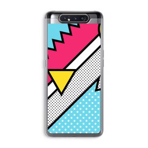 Pop Art #3: Samsung Galaxy A80 Transparant Hoesje