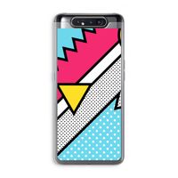Pop Art #3: Samsung Galaxy A80 Transparant Hoesje Pop Art #3: Samsung Galaxy A80 Transparant Hoesje