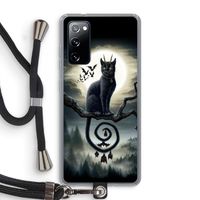 Moonlight Companions: Samsung Galaxy S20 FE / S20 FE 5G Transparant Hoesje met koord