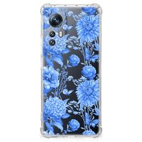 Case voor Xiaomi 12 | 12x Flowers Blue