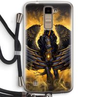 Pegasus: LG K10 (2016) Transparant Hoesje met koord