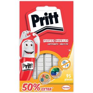 Pritt plak gummetjes - 95x - kneedgummen - 39 gr - kneed lijm