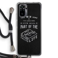 Life: Xiaomi Redmi Note 10 Pro Transparant Hoesje met koord