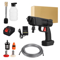 PowerJet Pro - 30Bar Draadloze Hogedrukreiniger met 18V Makita Accu Compatibiliteit PowerJet Pro - 30Bar Draadloze Hogedrukreiniger met 18V Makita Accu Compatibiliteit