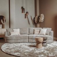 Tower Living Organische 3-zits Bank 'Sunderland' kleur Taupe