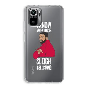 Sleigh Bells Ring: Xiaomi Redmi Note 10S Transparant Hoesje