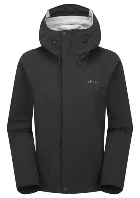 Rab Firewall Hardshell Jas Dames Black 14/L