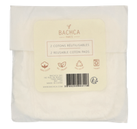 Bachca Paris Reusable Makeup Remover Pads Set 2 stuk Make-up verwijderaar en reiniger 2 pc