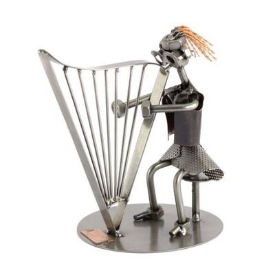 Harp speelster