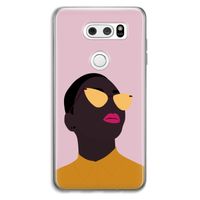 Yellow glasses: LG V30 Transparant Hoesje