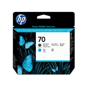 SB HP C 9404 A printkop matzwart en cyaan No. 70