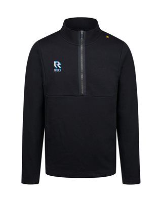 Robey - Off Pitch Cotton Half-Zip Top - Zwart
