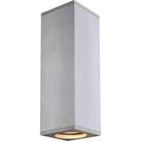 SLV Theo 1000329 Wandlamp GU10 Aluminium (geborsteld), Wit - thumbnail