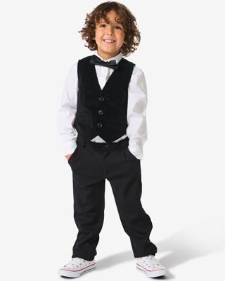 HEMA Kinder sweatbroek pique zwart (zwart)