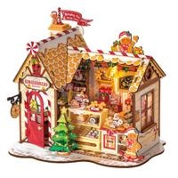DIY Kerst peperkoekenhuisje