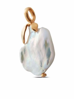 Monica Vinader pendentif à perle Keshi - Or