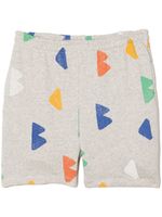 Bobo Choses short à logo imprimé - Gris