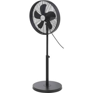 Sygonix Staande ventilator 50 W (Ø x h) 445 mm x 1200 mm Zwart