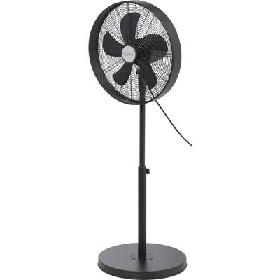 Sygonix Staande ventilator 50 W (Ø x h) 445 mm x 1200 mm Zwart