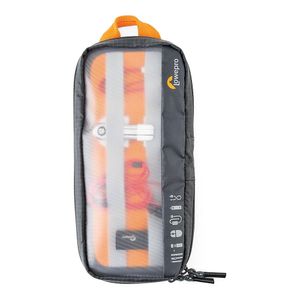 Lowepro GearUp Pouch Medium Green Line Grijs