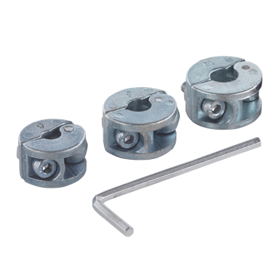 Wolfcraft Dieptestops | Voor boren | Ø6, 8, 10mm | 3 stuks - 2755000