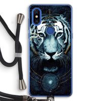 Darkness Tiger: Xiaomi Mi Mix 3 Transparant Hoesje met koord