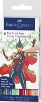 Faber Castell Tekenstift Pitt Artist Pen Comic - 6-delige etui