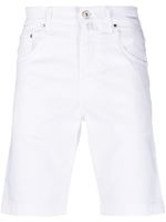 Jacob Cohën short en jean à poches contrastantes - Blanc - thumbnail