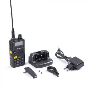 Midland CT590 S twee-weg radio 128 kanalen VHF 114 - 146/ UHF 430 - 440 Zwart