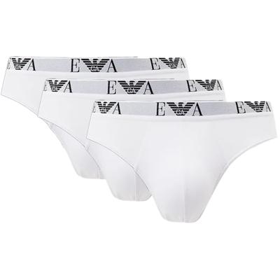 Armani Monogram slips 3-pack wit