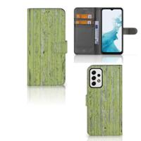 Samsung Galaxy A23 | Book Style Case | Green Wood