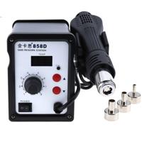 Kaisi K-858D SMD Hot-Air soldeer station LED digitale display ondersteuning bestuurbare temperatuur voor Desolderen + Luchtmondstukken EU-stekker