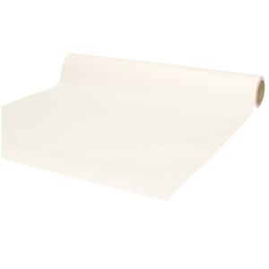 Duni tafelloper - papier - wit - 480 x 40 cm
