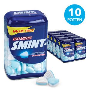 Smint Smint - Peppermint 150 Mints XL 10 Stuks