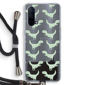 Dinos: OnePlus Nord CE 5G Transparant Hoesje met koord