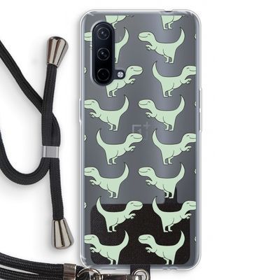 Dinos: OnePlus Nord CE 5G Transparant Hoesje met koord