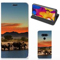 LG V40 Thinq | Hoesje maken | Olifanten