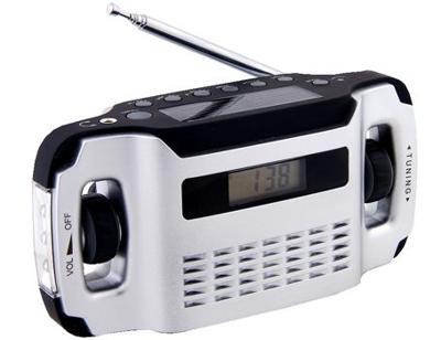 POWERplus Radio lynx - opwindbaar + zaklamp