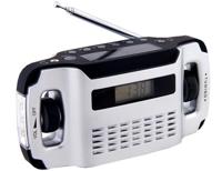 POWERplus Radio lynx - opwindbaar + zaklamp