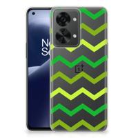 OnePlus Nord 2T | TPU bumper | Zigzag Groen