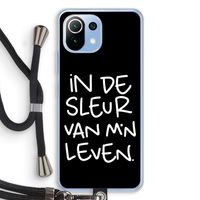 De Sleur: Xiaomi Mi 11 Lite Transparant Hoesje met koord